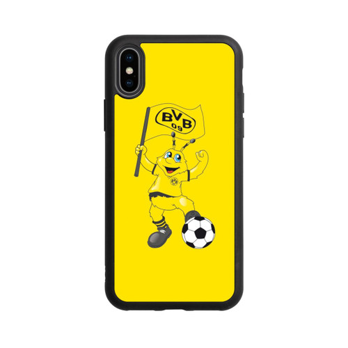 Apple iPhone Xs Base Case Emma mit Fahne - BVB