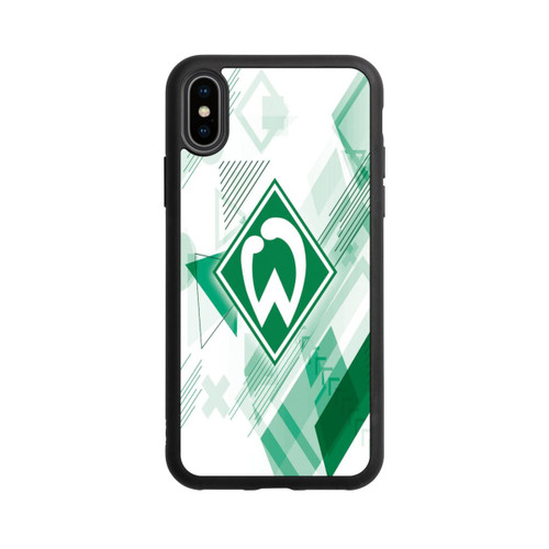 Apple iPhone Xs Base Case Weiße Grafikelemente - Werder Bremen