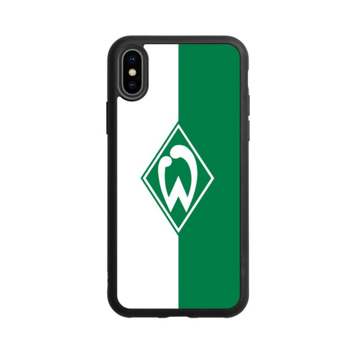 Apple iPhone Xs Base Case Weiß-Grün - Werder Bremen