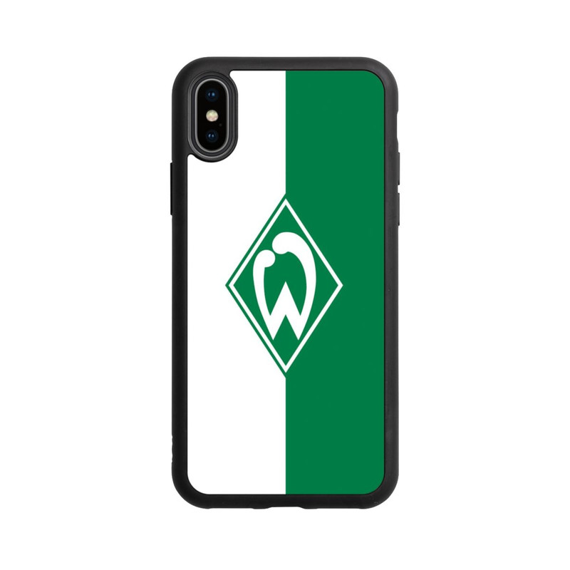 iPhone Xs Base Case Weiß-Grün - Werder Bremen