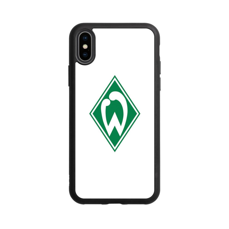 iPhone Xs Base Case Logo auf Weiß - Werder Bremen
