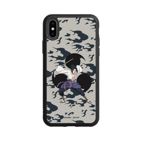 Apple iPhone Xs Base Case Sasuke Sharingan Kampf