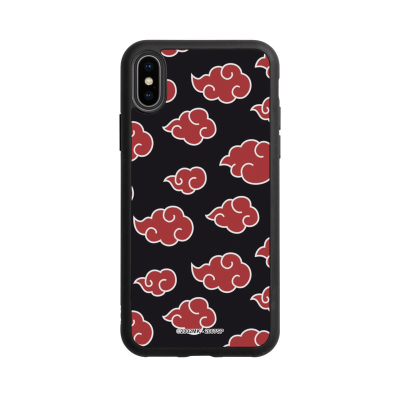 iPhone Xs Base Case Akatsuki Pattern