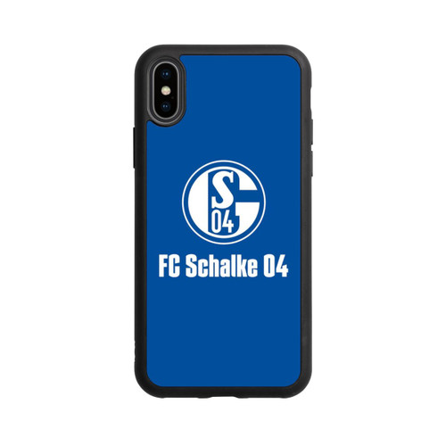 Apple iPhone Xs Base Case FC Schalke 04 Blau