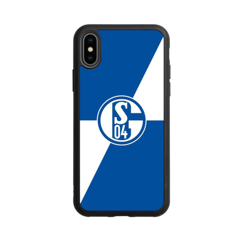 Apple iPhone Xs Base Case Schalke 04 - Rauten