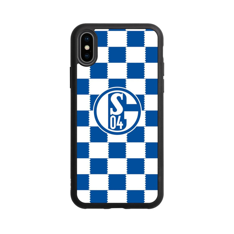 iPhone Xs Base Case Muster Schalke 04