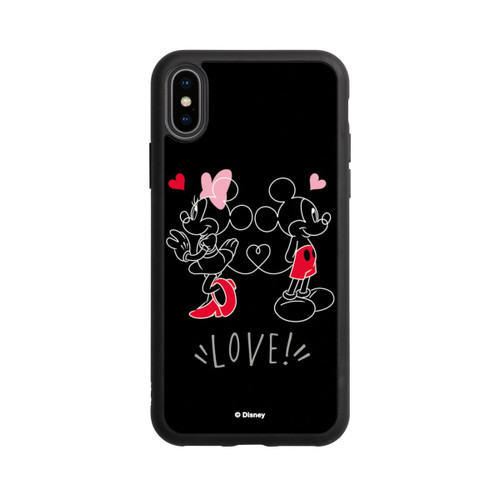 Apple iPhone Xs Base Case Mouse in Love black