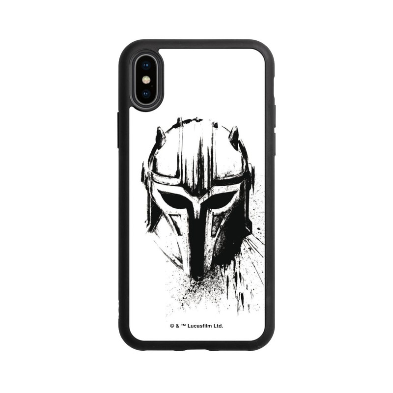 iPhone Xs Base Case Armorer Schwarz und Weiß