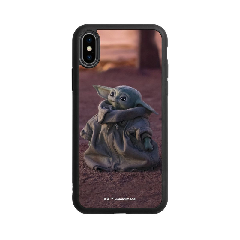 iPhone Xs Base Case The Child schaut nach oben