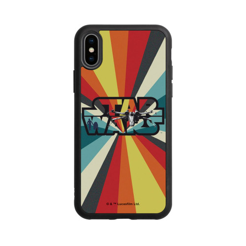 Apple iPhone Xs Base Case Retro X-Wing Star Wars Logo