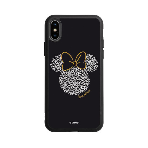 Apple iPhone Xs Base Case Minnie Black and White