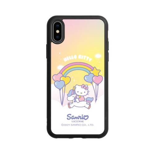 Apple iPhone Xs Base Case Hello Kitty Einhorn