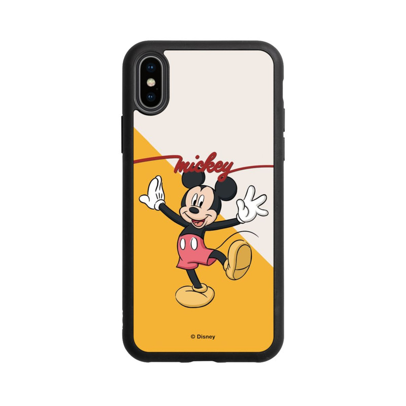 iPhone Xs Base Case Micky goldene Tage