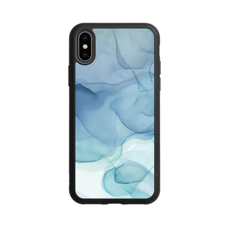 iPhone Xs Base Case Flüssige Kunst kühler Morgen