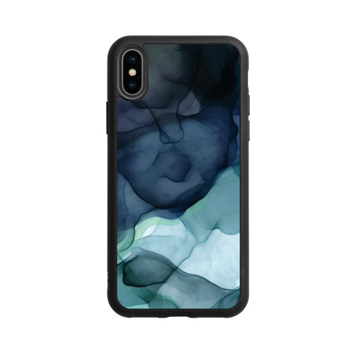 Apple iPhone Xs Base Case Flüssig Kunst Dämmerungsstimmung