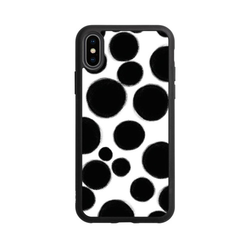Apple iPhone Xs Base Case Große Punkte