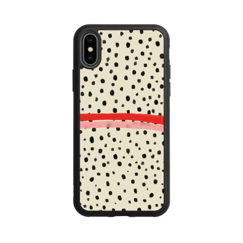 Apple iPhone Xs Base Case Crazy Life Art 02