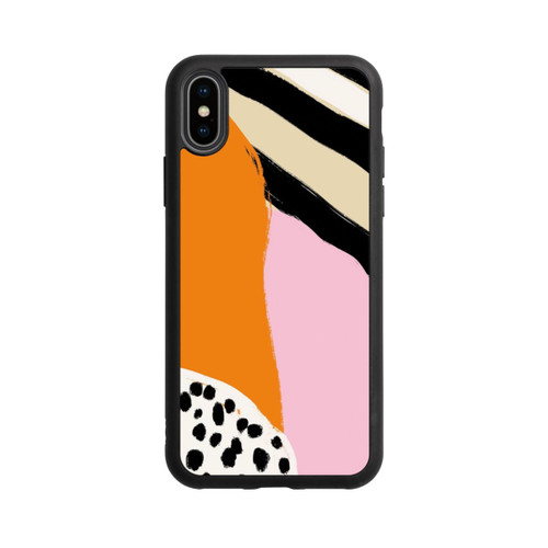 Apple iPhone Xs Base Case Crazy Life Art