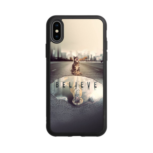 Apple iPhone Xs Base Case Believe Tiger