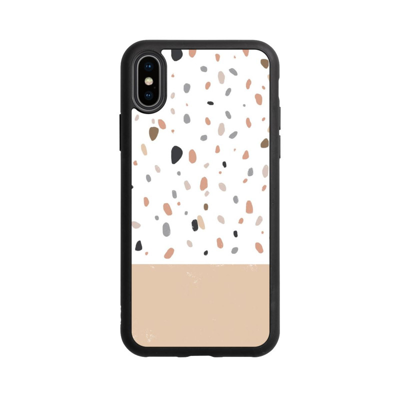 iPhone Xs Base Case Terrazzo Love