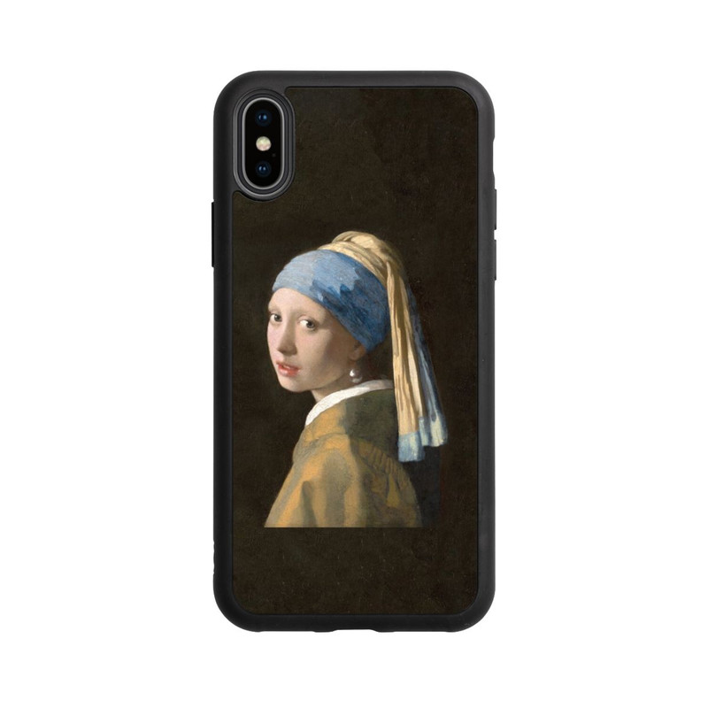 iPhone Xs Base Case Das Mädchen mit dem Perlenohrring von Johannes Vermeer