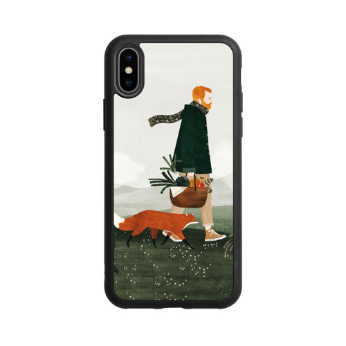 Apple iPhone Xs Base Case Zwei Freunde von Léa Le Pivert