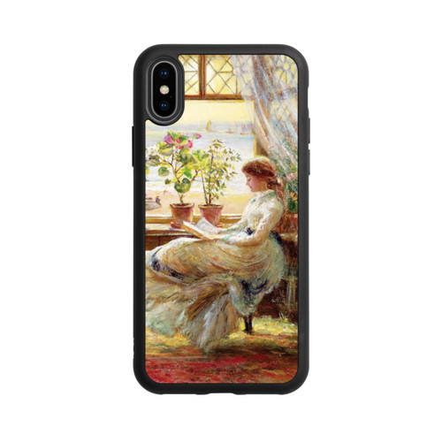 Apple iPhone Xs Base Case Die Lesende - Charles James Lewis