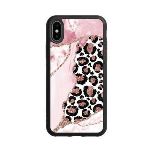 Apple iPhone Xs Base Case Muster und Texturen Rosa