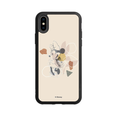 Apple iPhone Xs Base Case Minnie Abstrakte Formen