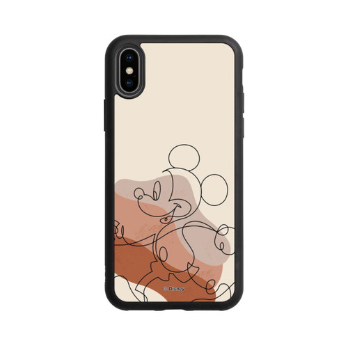 Apple iPhone Xs Base Case Micky Abstract Lineart