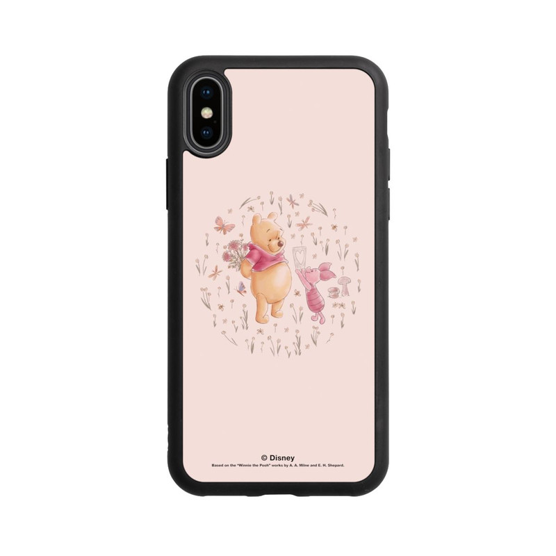 iPhone Xs Base Case Winnie Puuh und Ferkel Herz schenken