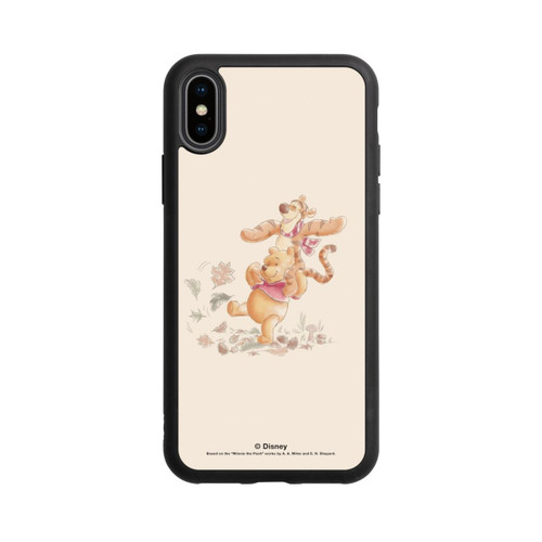 Apple iPhone Xs Base Case Winnie Puuh and Tigger Shenanigans