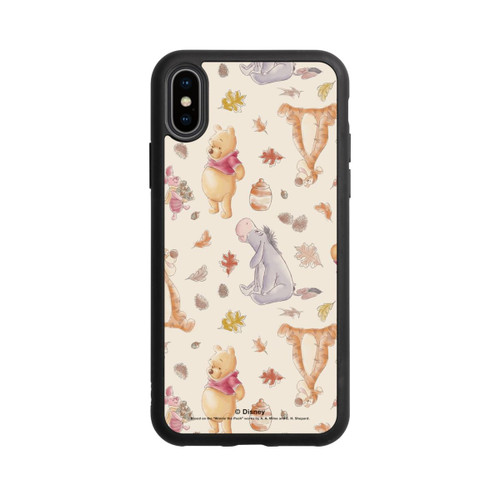 Apple iPhone Xs Base Case Winnie Puuh und Freunde Nostalgie-Muster