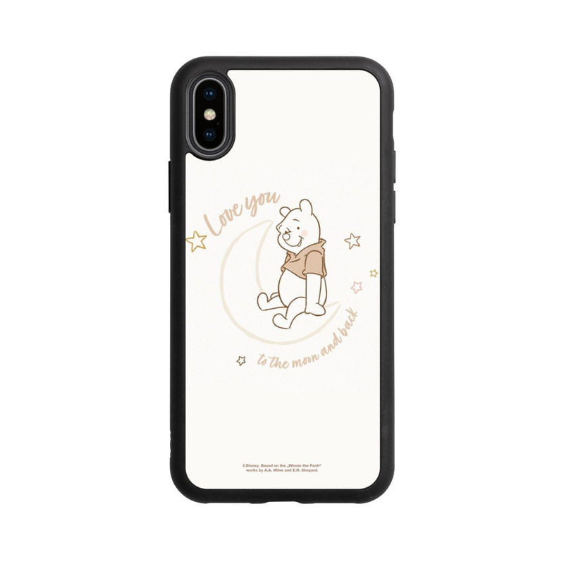 iPhone Xs Base Case Winnie Puuh auf dem Mond