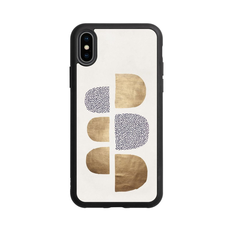 iPhone Xs Base Case Geometrische Abstrakte