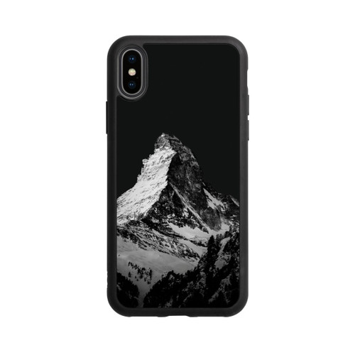 Apple iPhone Xs Base Case Schneebedeckte Berge