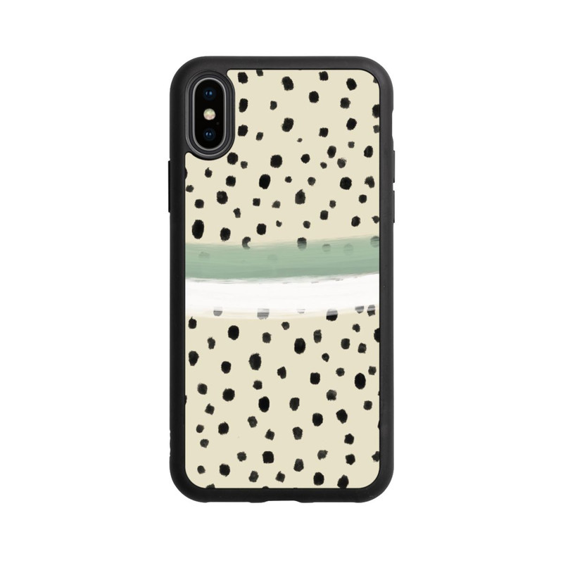 iPhone Xs Base Case Crazy Life Art 02 Boho