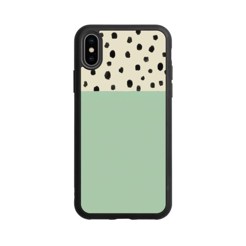 Apple iPhone Xs Base Case Punkte und Boho