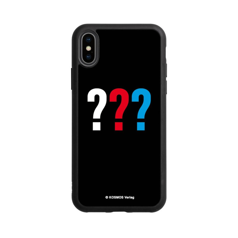 iPhone Xs Base Case Drei Fragezeichen Logo