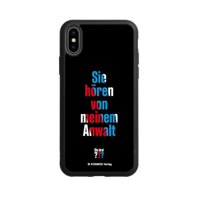 iPhone Xs Base Case Sie Hören von Meinem Anwalt