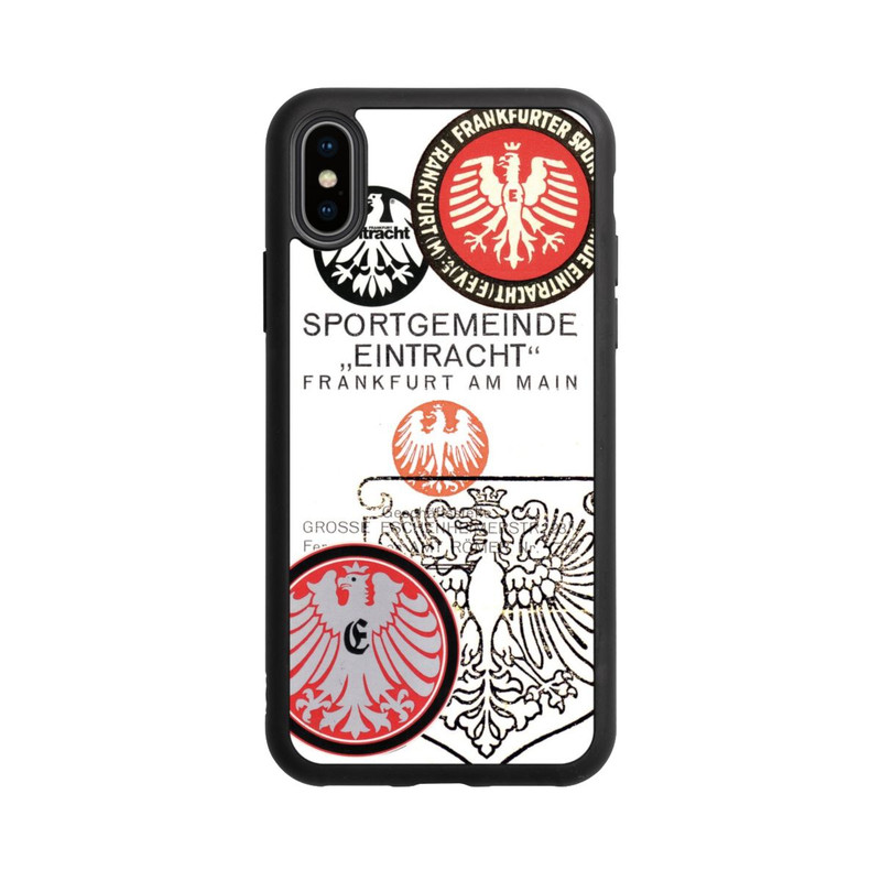 iPhone Xs Base Case Adler Retro Collage