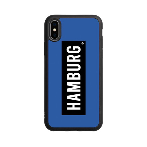 Apple iPhone Xs Base Case HSV Hamburg Schwarz Blau