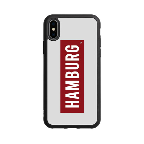 Apple iPhone Xs Base Case HSV Hamburg Rot Weiss