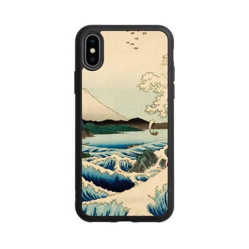 Apple iPhone Xs Base Case Blick von der Provinz Satta Suruga