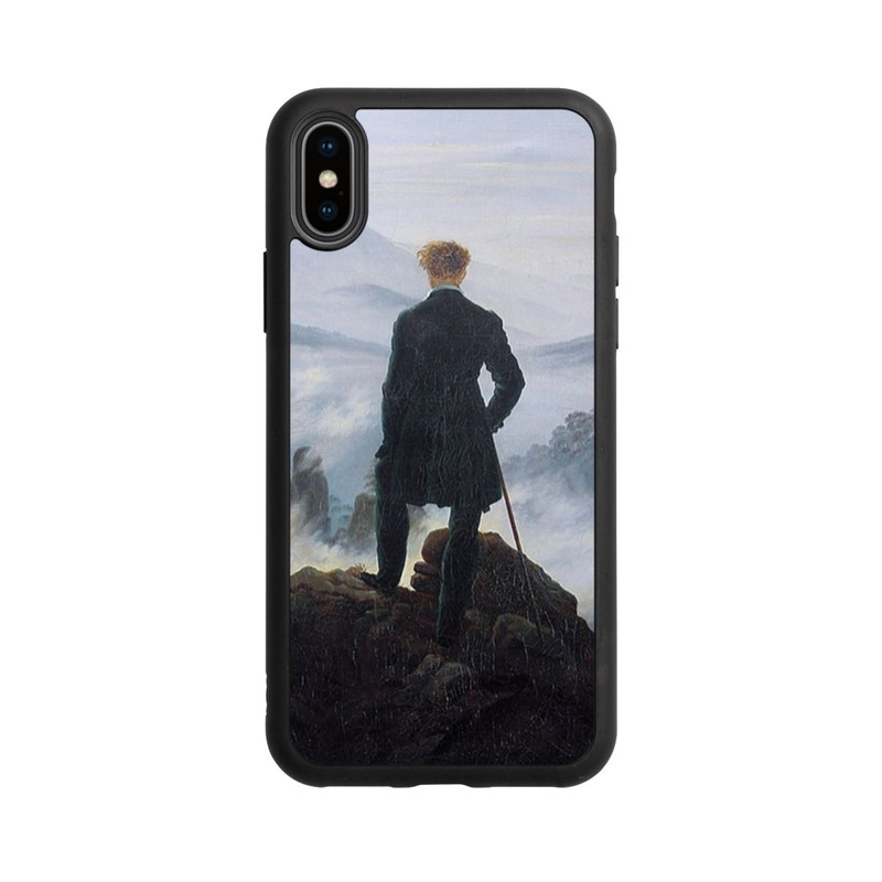iPhone Xs Base Case Der Wanderer über dem Nebelmeer