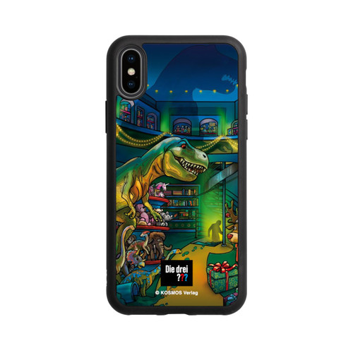 Apple iPhone Xs Base Case Die Drei Fragezeichen Dino