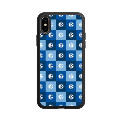 Apple iPhone Xs Base Case Schalke 04 Muster