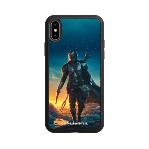 Apple iPhone Xs Base Case Der Mandalorianer-Sonnenuntergang