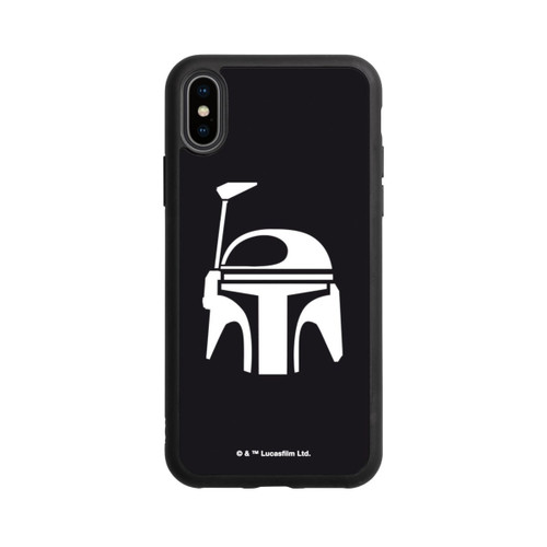 Apple iPhone Xs Base Case Boba Fett Helm Schwarz