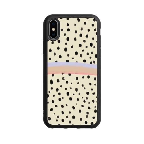 Apple iPhone Xs Base Case Verrücktes Leben Kunst Pastell
